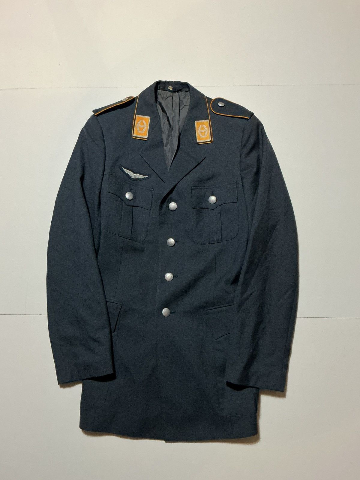 Vintage Vintage German Air Force Officer Uniform Wool Jacket Coat Size US XS / EU 42 / 0 - 1 Thumbnail