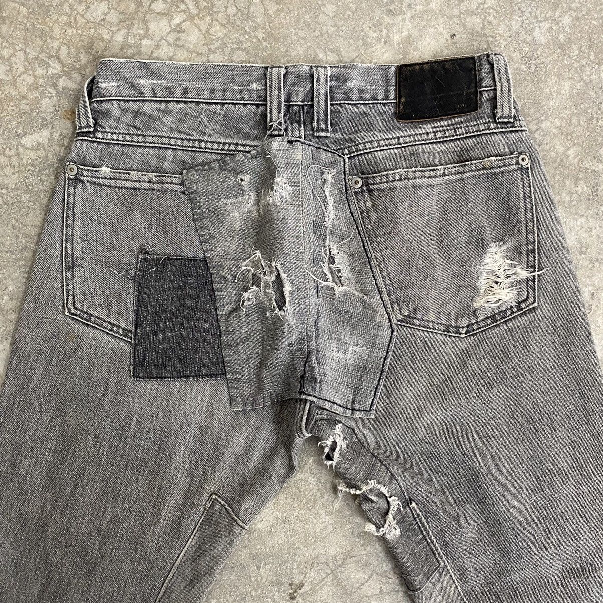 TMT VTG TMT Reconstructed Distressed Cropped Jeans Size US 30 / EU 46 - 16 Thumbnail