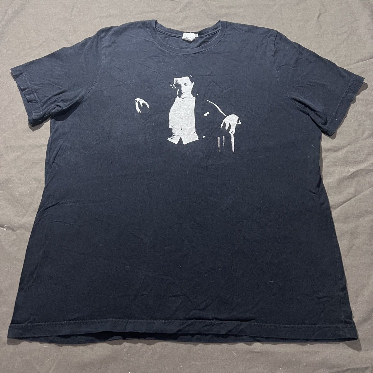 Expert Horror Vintage Y2K Dracula Bella Lugosi Promo Tee 2XL Size US XXL / EU 58 / 5 - 2 Thumbnail