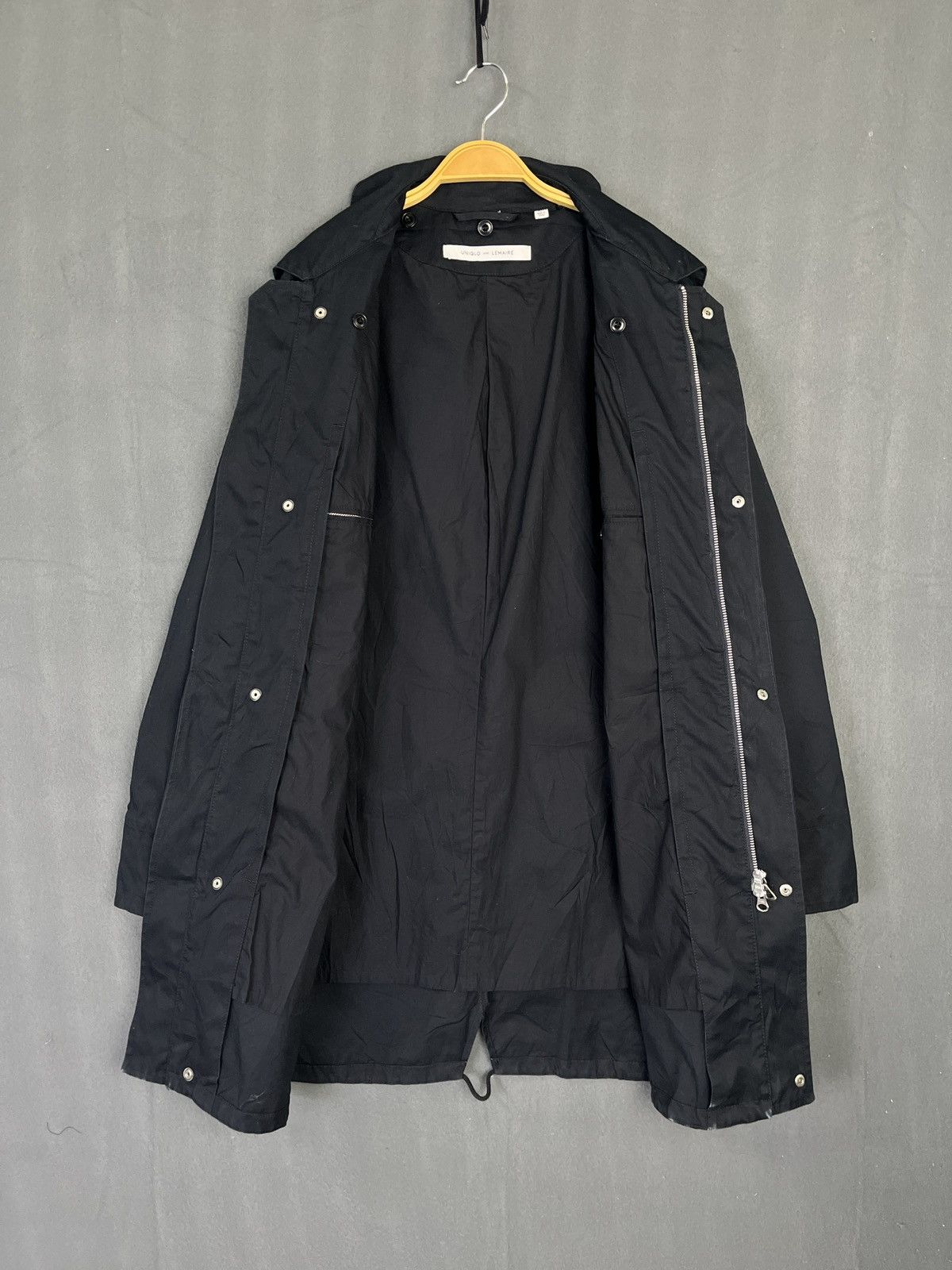 Christophe Lemaire Uniqlo x Lemaire Black Fishtail Parka Size US L / EU 52-54 / 3 - 10 Thumbnail