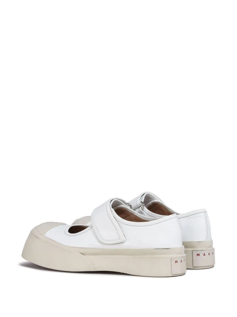 Marni o1y1025 Ballet Flats in White Size US 10 / IT 40 - 3 Thumbnail