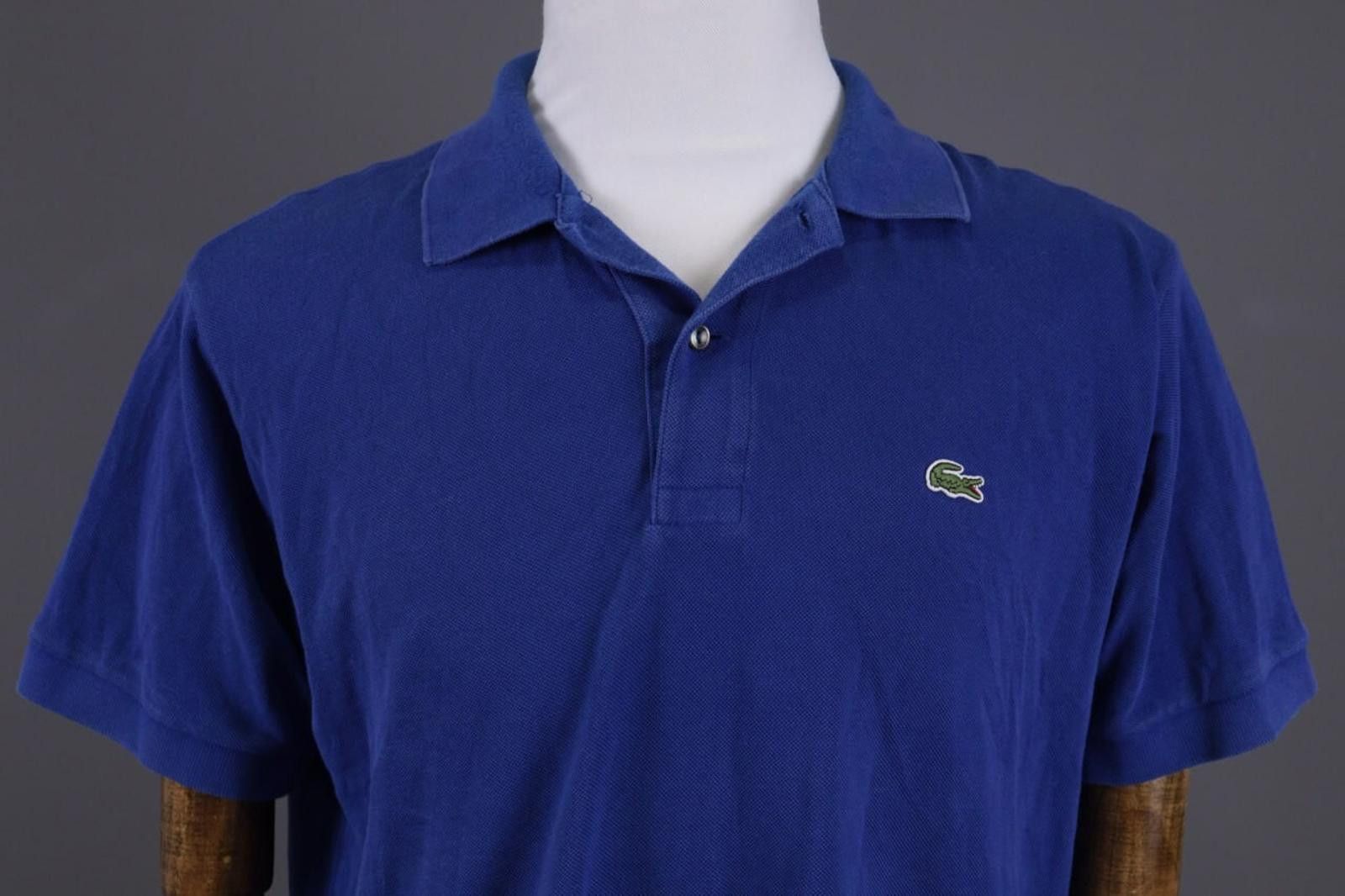 Lacoste Men Lacoste Classic Fit Blue Summer Polo Shirt Size 6 / XL Size US M / EU 48-50 / 2 - 5 Thumbnail