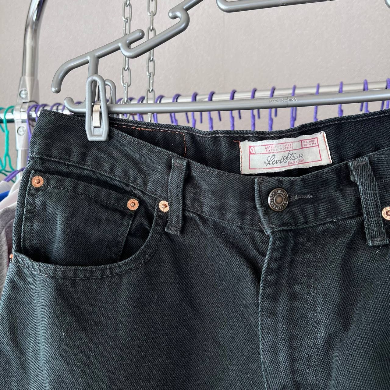 Levi's × Vintage Vintage Levi Strauss Signature Levis Black Denim Jeans Size US 32 / EU 48 - 8 Thumbnail
