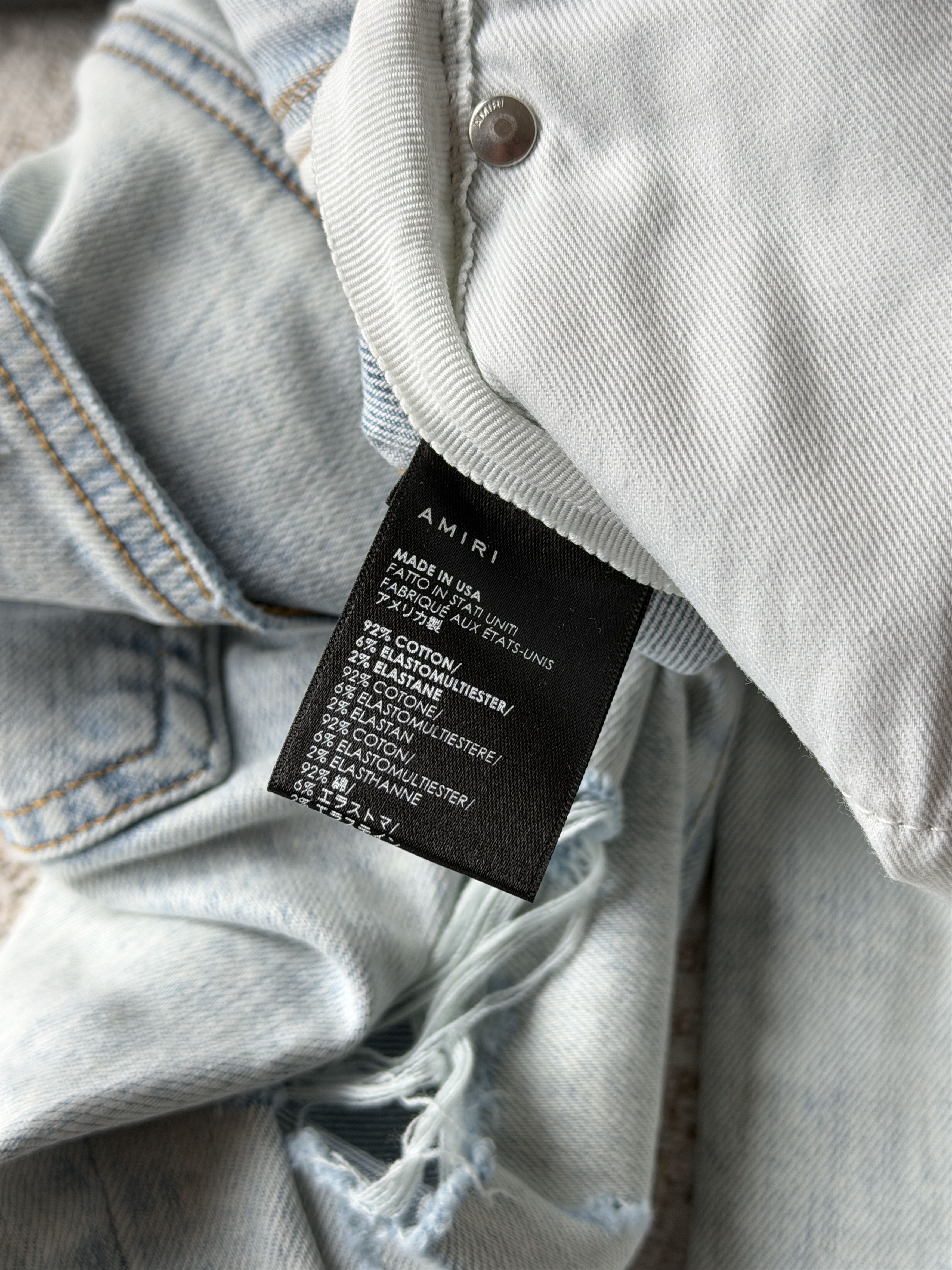 Amiri AMIRI JEANS | SIZE 29 Size US 29 - 9 Thumbnail