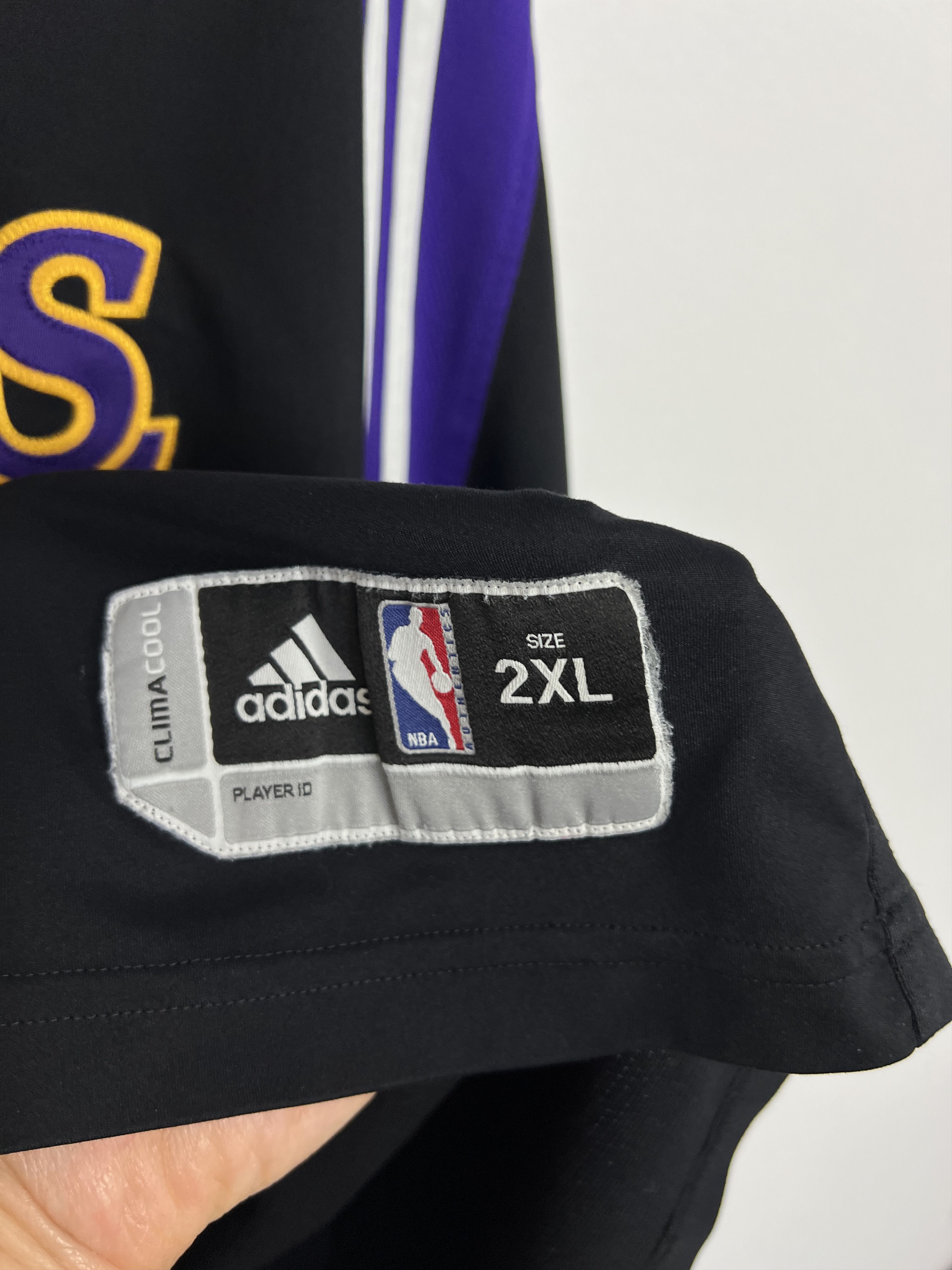 Adidas LA Lakers Warm Up Sweatshirt Bryant Player Issue Crewneck Size US XXL / EU 58 / 5 - 5 Thumbnail