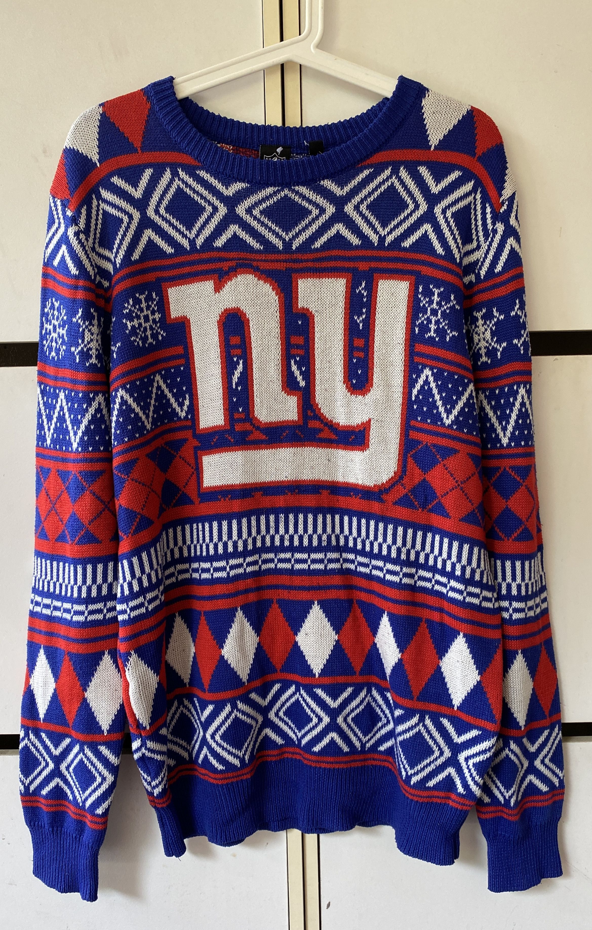 NFL NEW YORK NY NFL KINTWEAR SWEATER Size US L / EU 52-54 / 3 - 1 Thumbnail