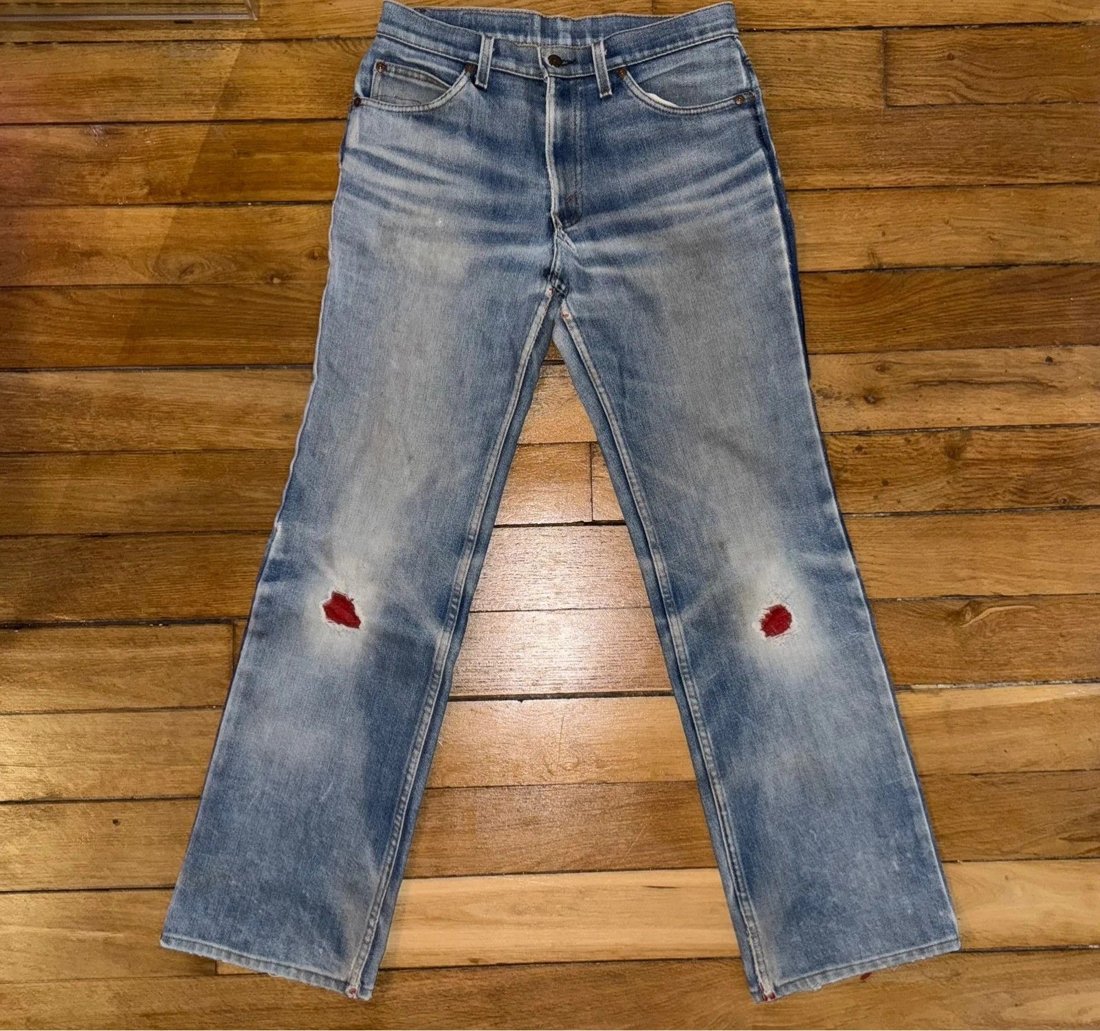 Levi's Levi’s Reworked Orange Tab Jeans Size US 30 / EU 46 - 3 Thumbnail