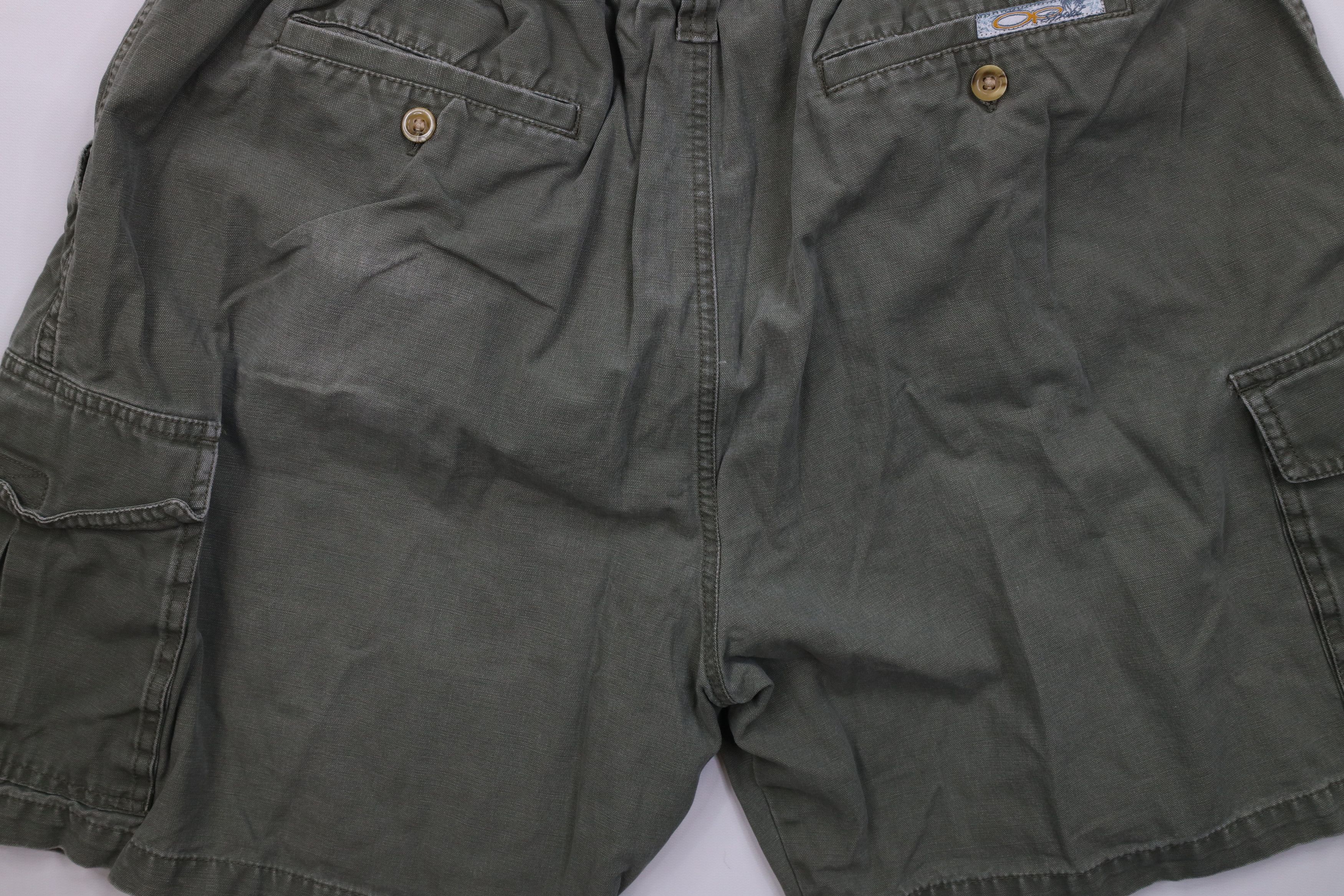 Ocean Pacific Vintage 90s Y2K Ocean Pacific OP Above Knee Cargo Shorts Size US 36 / EU 52 - 9 Thumbnail