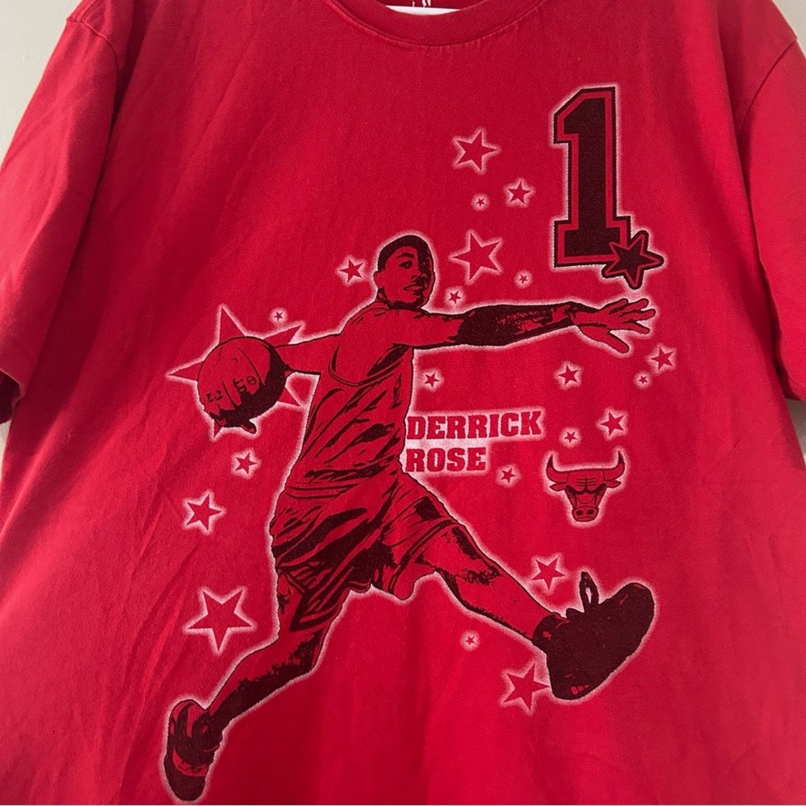 Other Derrick Rose Chicago Bulls Shirt Size US L / EU 52-54 / 3 - 2 Thumbnail