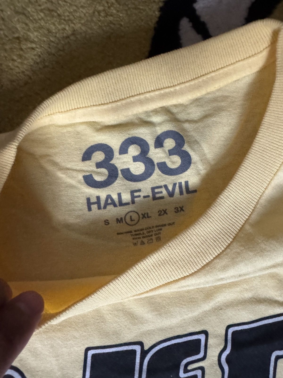 Half Evil HALF EVIL // GOOD SONGS TO CRY TO // SZ LG Size US L / EU 52-54 / 3 - 2 Thumbnail