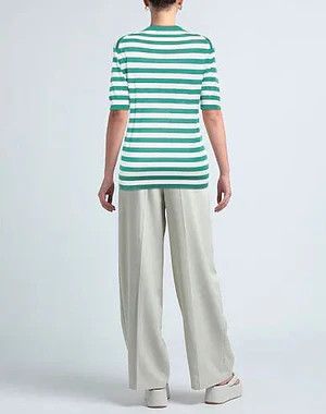 Dolce & Gabbana o1y0925 Cashmere Blend Sweater in Green/White Size XS / US 0-2 / IT 36-38 - 3 Thumbnail
