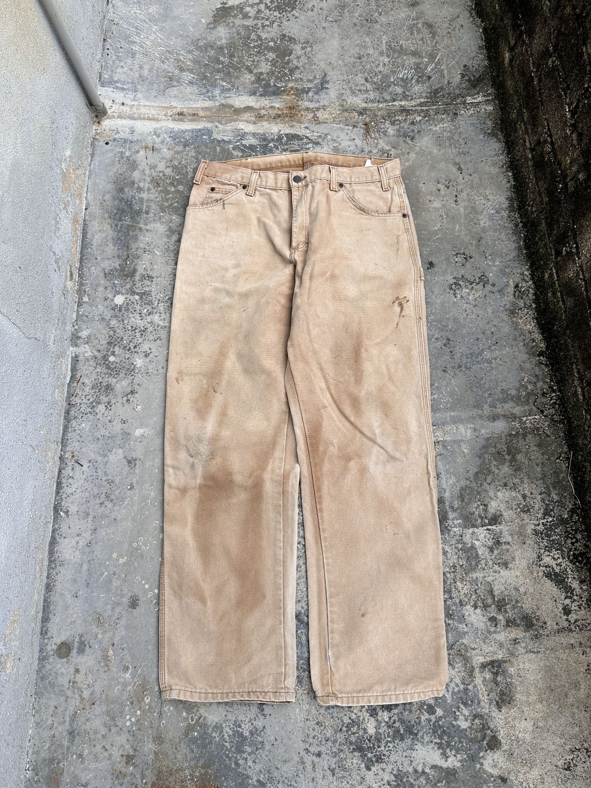 Vintage Dickies Carpenter faded Size US 34 / EU 50 - 1 Thumbnail