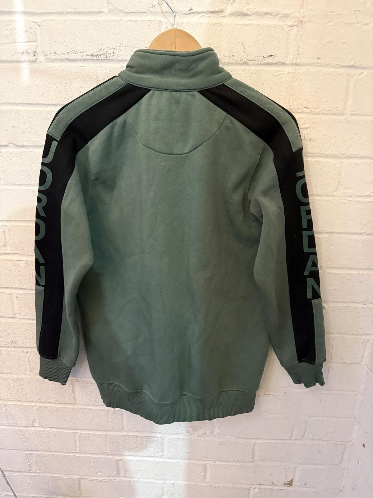 Jordan Brand Jordan Zip-Up Sports Jacket in Green and Black Size US M / EU 48-50 / 2 - 3 Thumbnail
