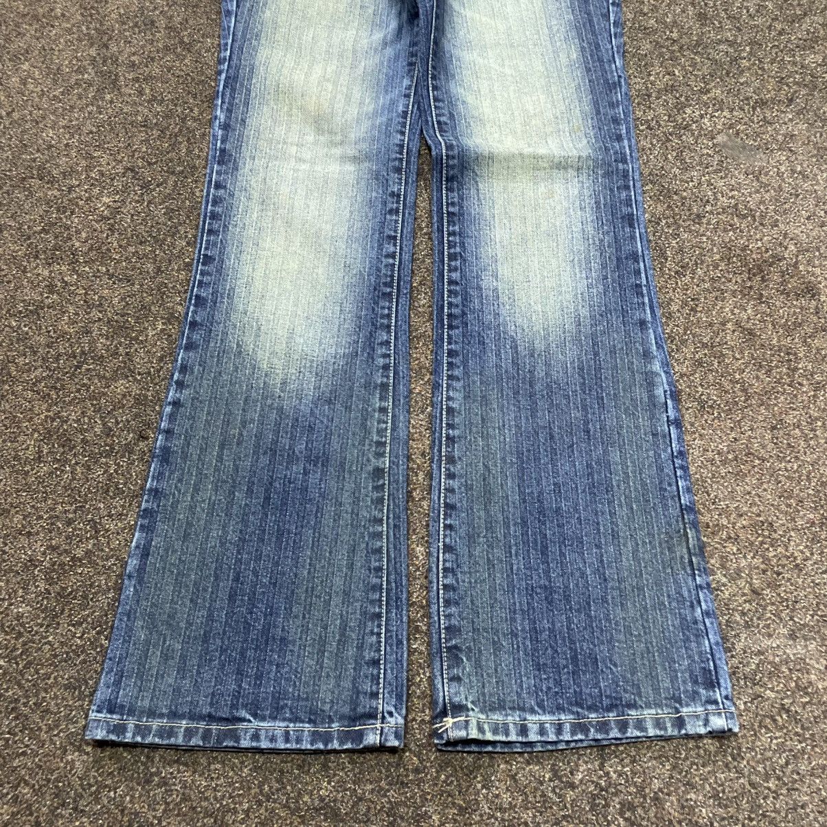 Vintage Y2K Logo Jeans 90s Archive Fade Flared