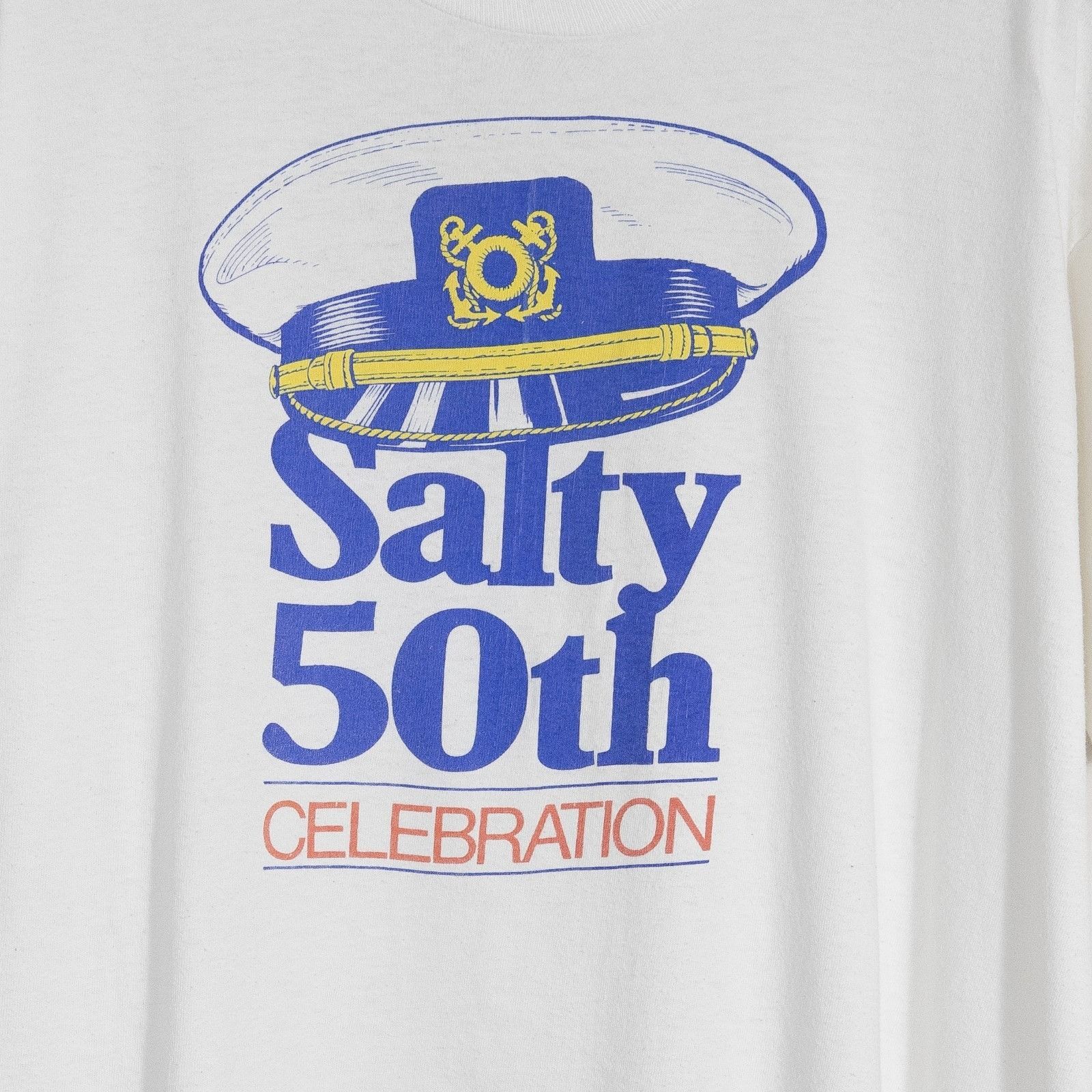Vintage Vintage 90s Salty 50th WPRO Newstalk 630 T Shirt Mens XL Size US XL / EU 56 / 4 - 4 Thumbnail