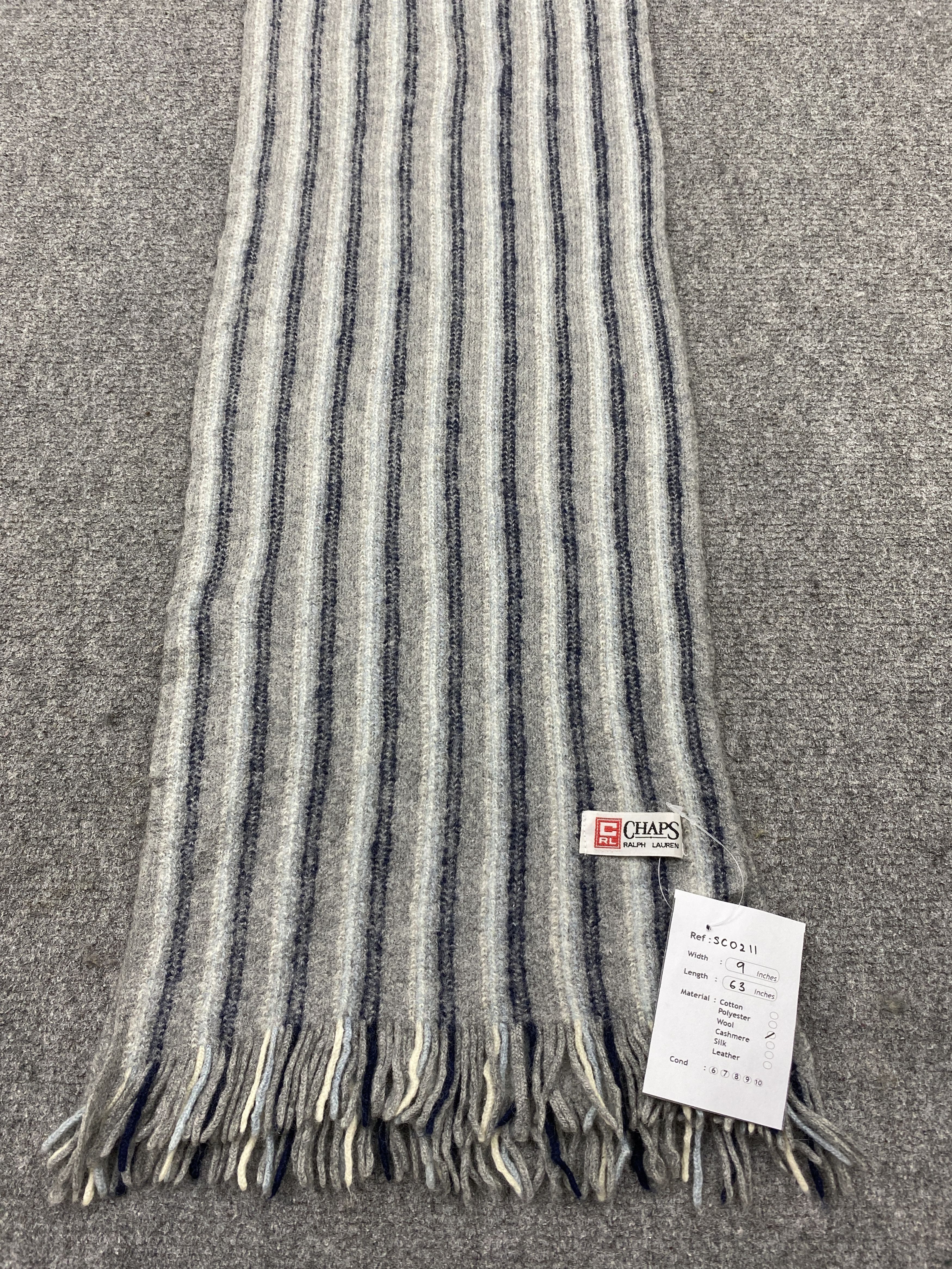 Chaps Ralph Lauren Chaps Ralph Lauren Scarf / Muffler / Neckwear SC0211 Size ONE SIZE - 6 Thumbnail