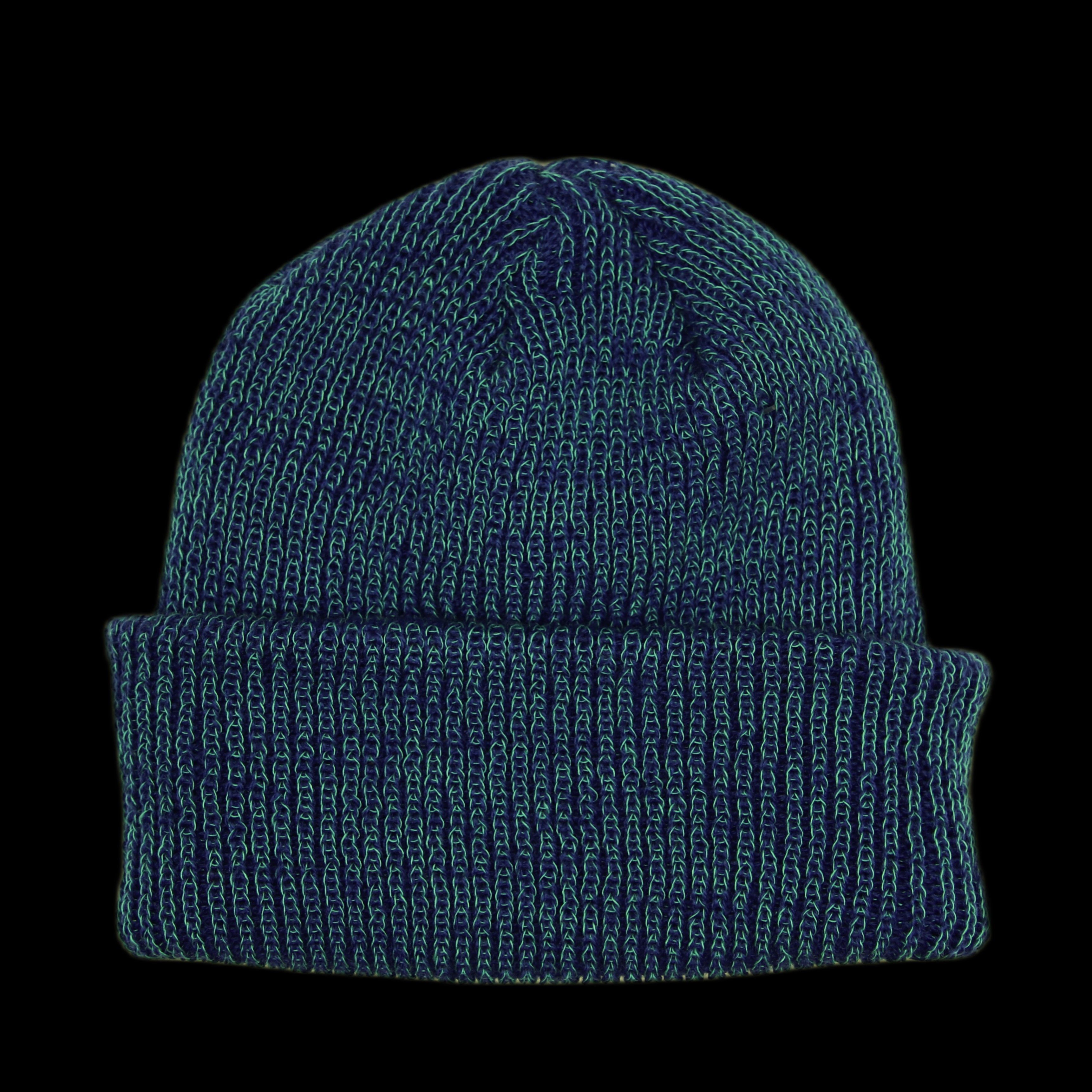 Other Chaos Twisted Beanie Bleu Blue Size ONE SIZE - 2 Thumbnail