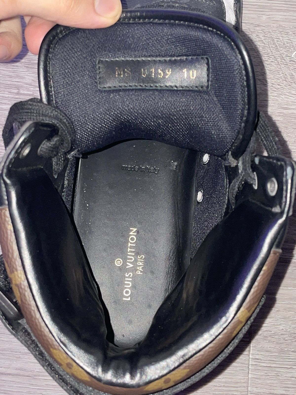 Louis Vuitton Rivoli Monogram Multicolor Hightop Size US 10 / EU 43 - 3 Thumbnail