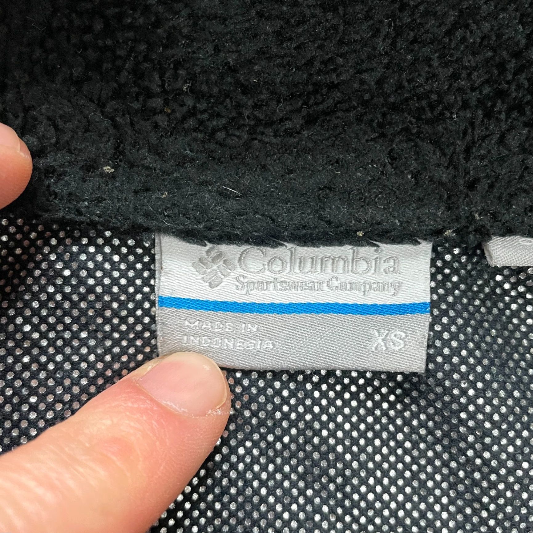 Vintage Columbia Jacket Womens XS Black Omni Heat Full Zip Pockets Fleece Outdoor Hiking Size XS / US 0-2 / IT 36-38 - 7 Thumbnail