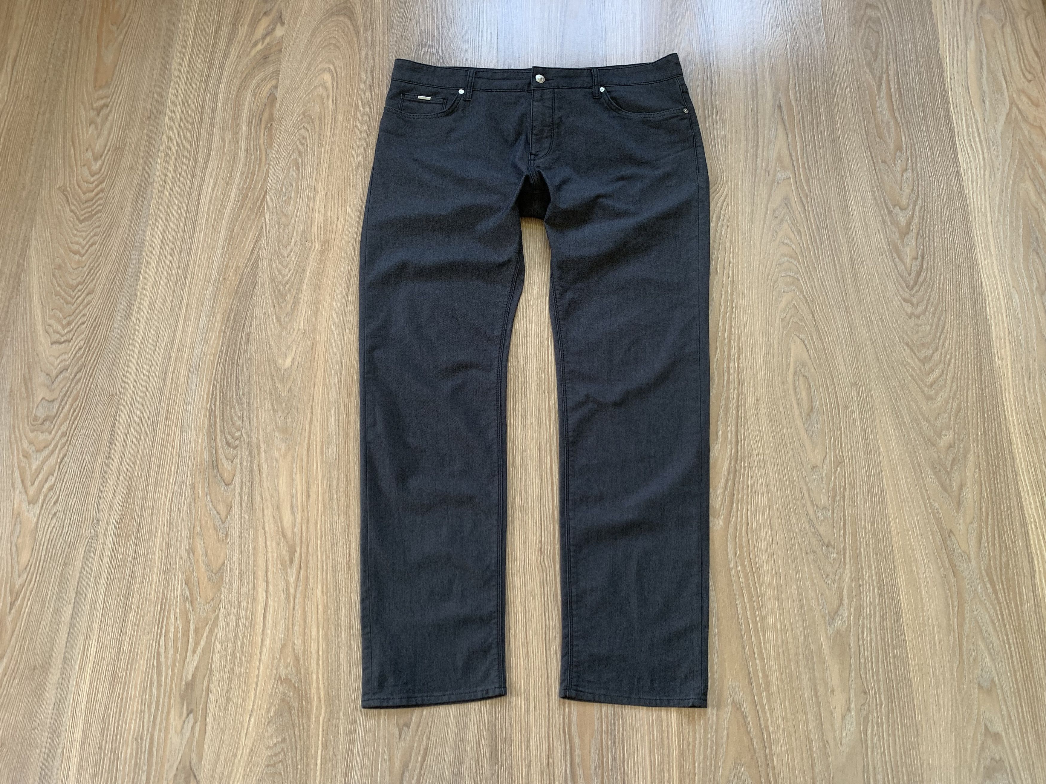 Hugo Boss Hugo Boss Mens Dark Gray Stretch Jeans Pants Size US 38 / EU 54 - 1 Thumbnail