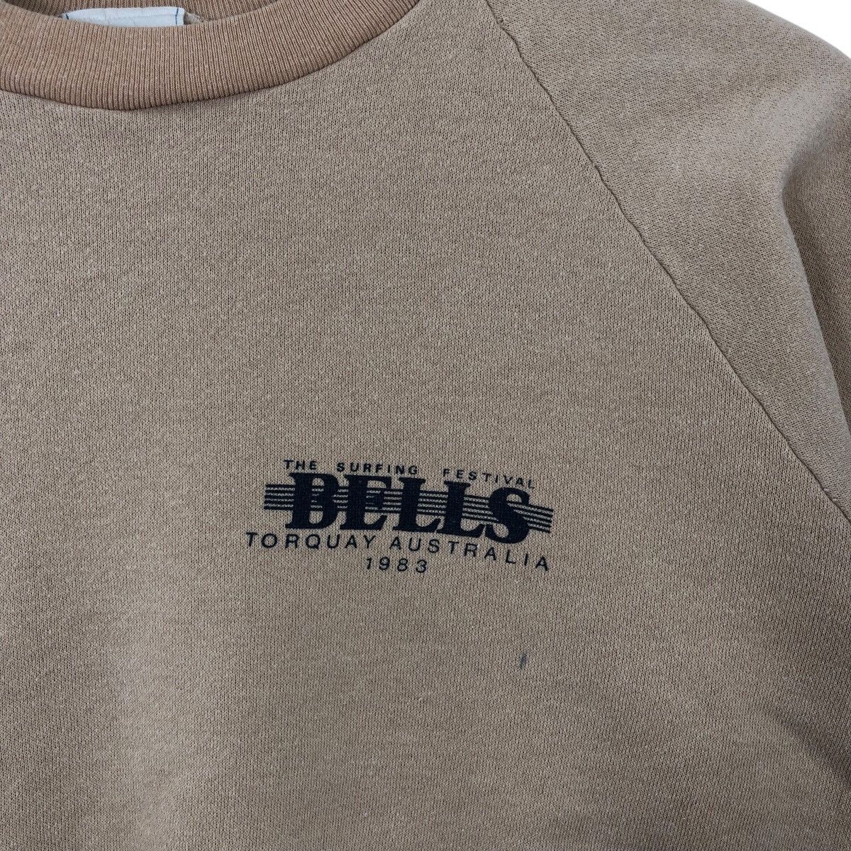 Quiksilver × Rip Curl × Vintage Vintage 1983 The SURFING FESTIVAL BELLS Crewneck Sweatshirt Size S / US 4 / IT 40 - 5 Thumbnail