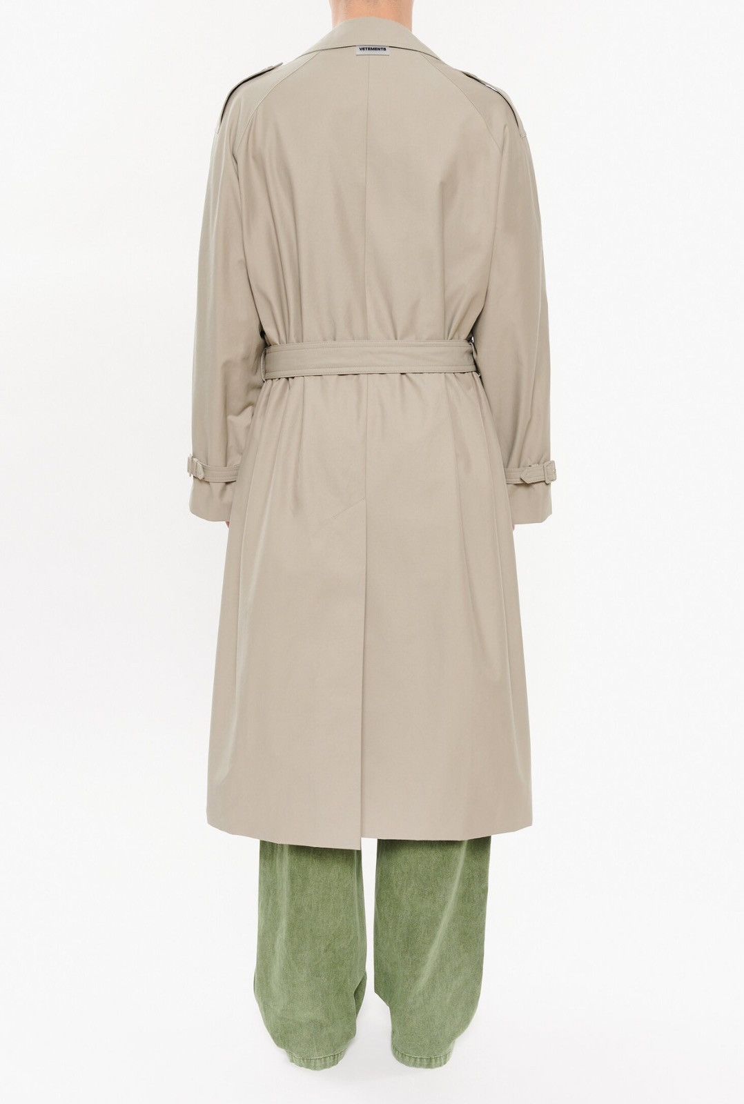 Vetements Last Item Vetements Cotton-Twill Double-Brested Trench Coat Size US M / EU 48-50 / 2 - 2 Thumbnail