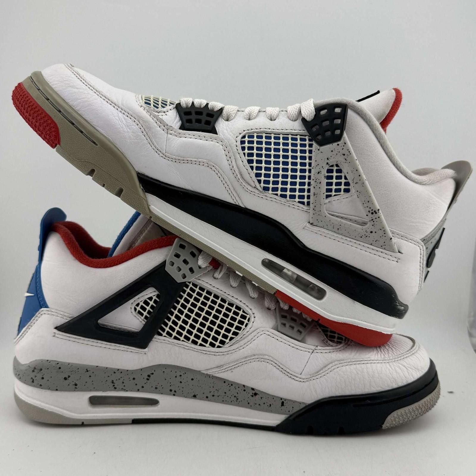 Nike Jordan 4 What The 9.5 Used No Box Size US 9.5 / EU 42-43 - 7 Thumbnail