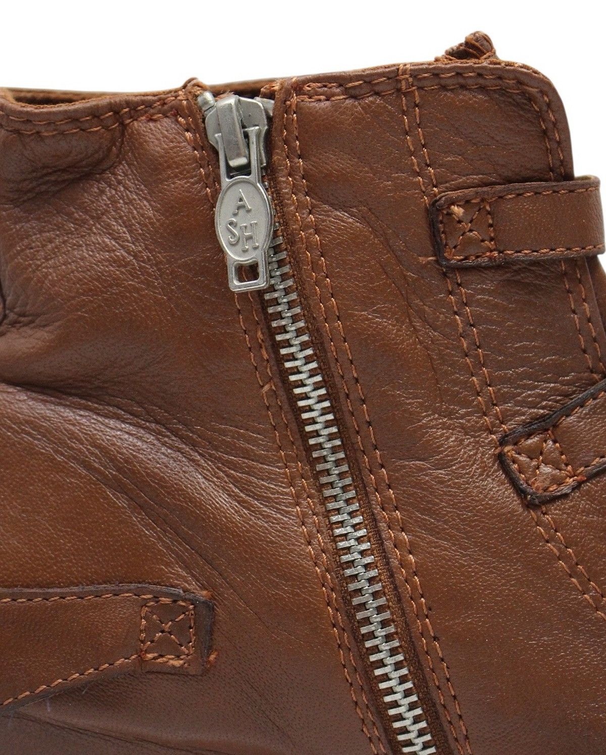 Isabel Marant 2000S ASH LIMITED BUCKLED LEATHER WEDGE SNEAKERS Size US 6 / EU 39 - 8 Thumbnail