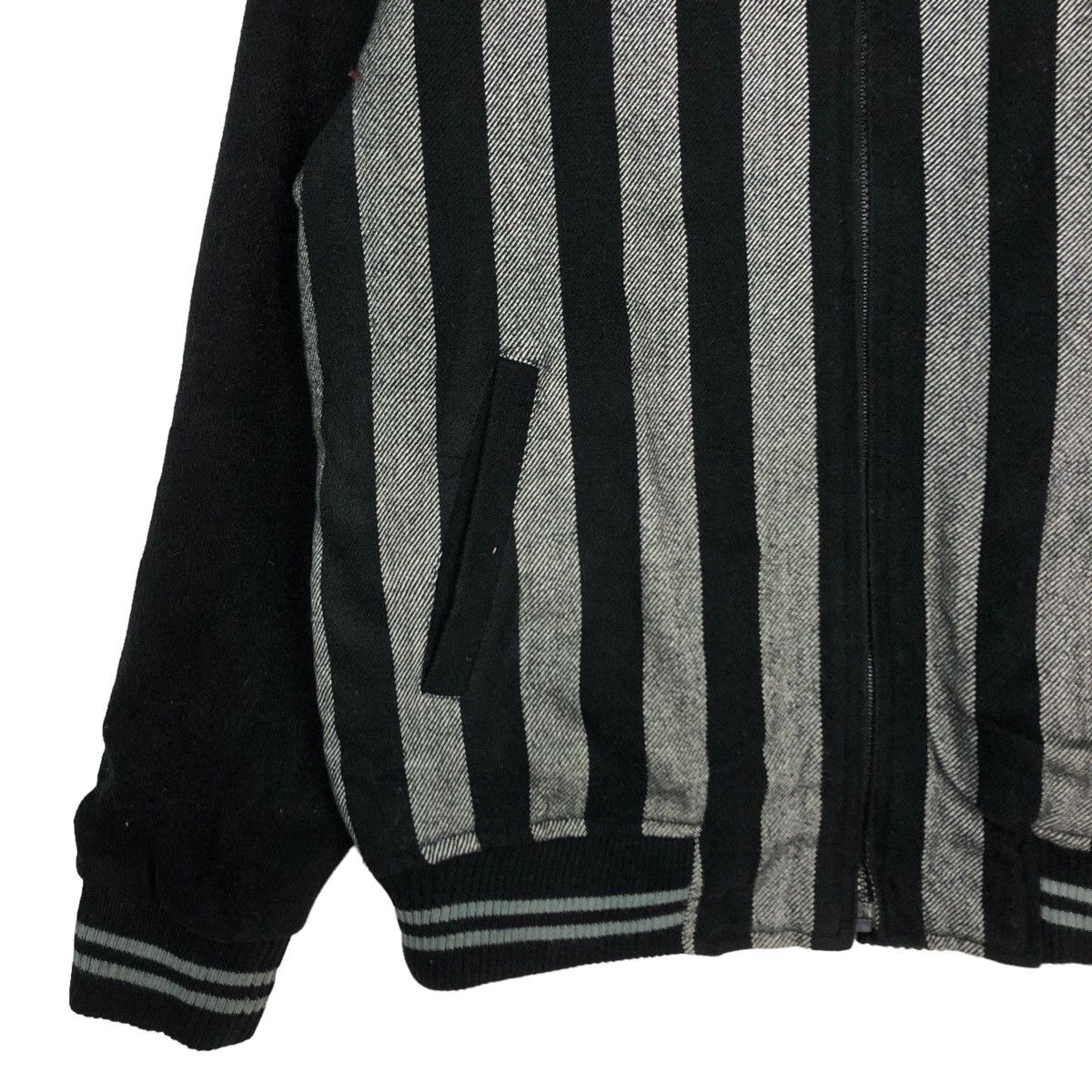Hysteric Glamour 🔥VINTAGE BOMBER JACKET STRIPED HANDSOMEBOY JAPAN Size US S / EU 44-46 / 1 - 4 Thumbnail