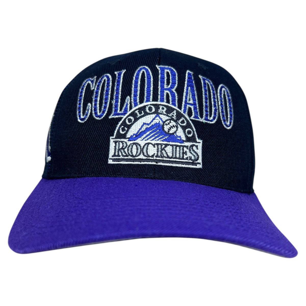 Sports Specialties 1990s MLB Colorado Rockies Sports Specialties Laser Snapback Size ONE SIZE - 1 Thumbnail