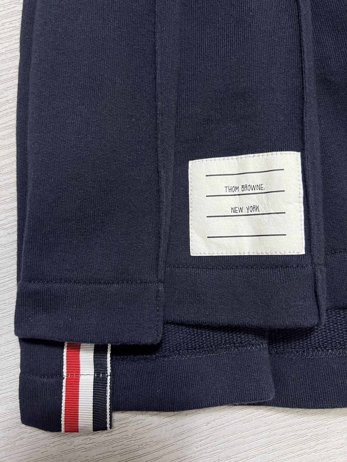 Thom Browne Thom Browne - Pleated Loopback Cotton Mini Skirt Size 25" / US 0 / IT 36 - 7 Thumbnail
