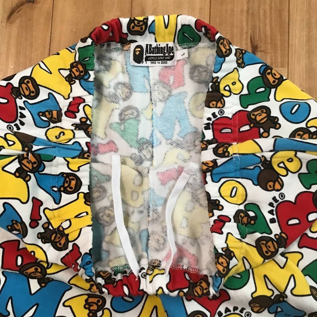 Bape BAPE MILO LOGO Sweat pants a bathing ape ★size L Size US 34 / EU 50 - 6 Thumbnail