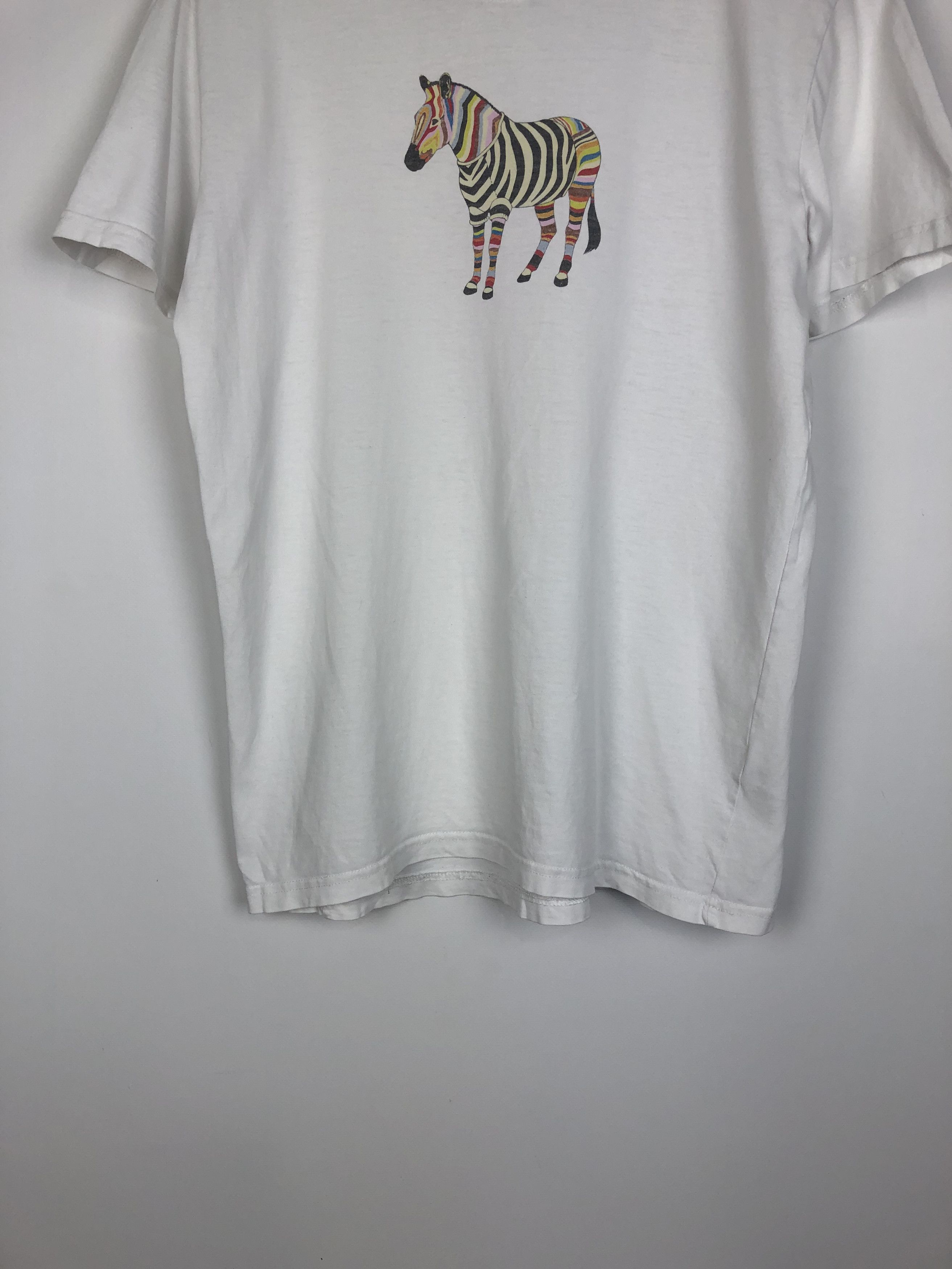 Paul Smith Paul Smith T-Shirt Zebra Logo White Tee size S Size US S / EU 44-46 / 1 - 3 Thumbnail