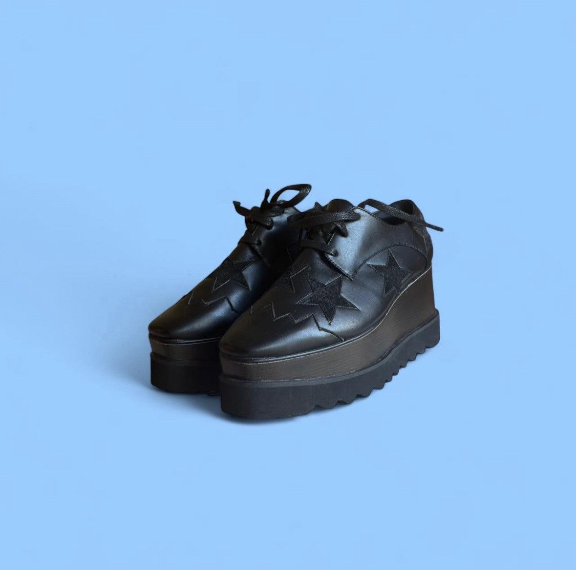 Stella McCartney Stella McCartney Elyse Platform Sneakers Size US 7 / IT 37 - 1 Thumbnail