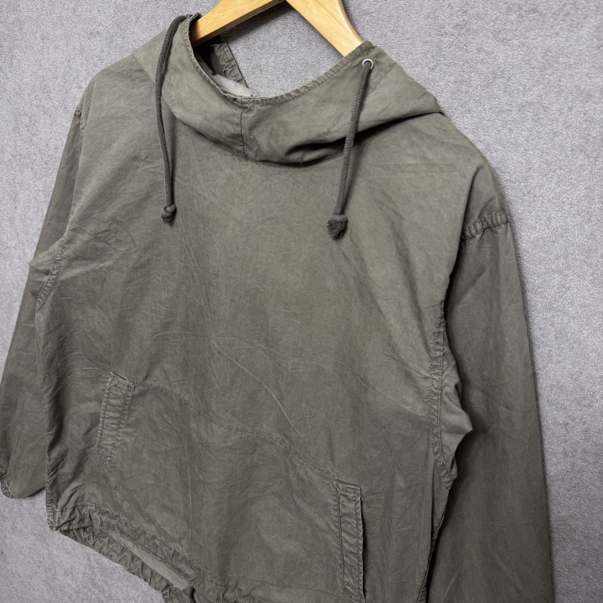 Japanese Brand 516 Garment Dyed Smock Military Anorak Jacket Size US M / EU 48-50 / 2 - 5 Thumbnail