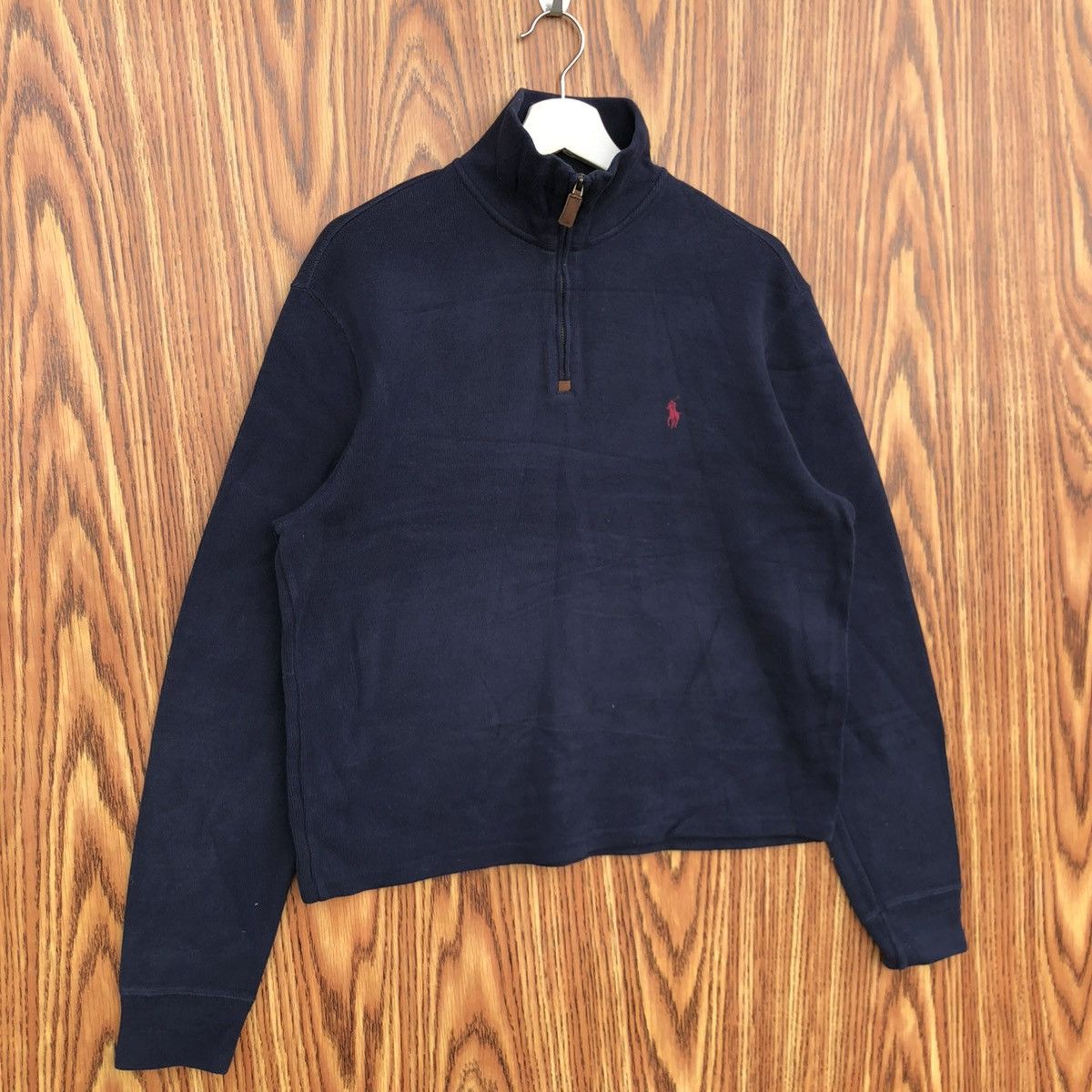 Polo Ralph Lauren Vintage Polo Ralph Lauren Half Zipper Turtleneck Sweatshirt Size M / US 6-8 / IT 42-44 - 2 Thumbnail