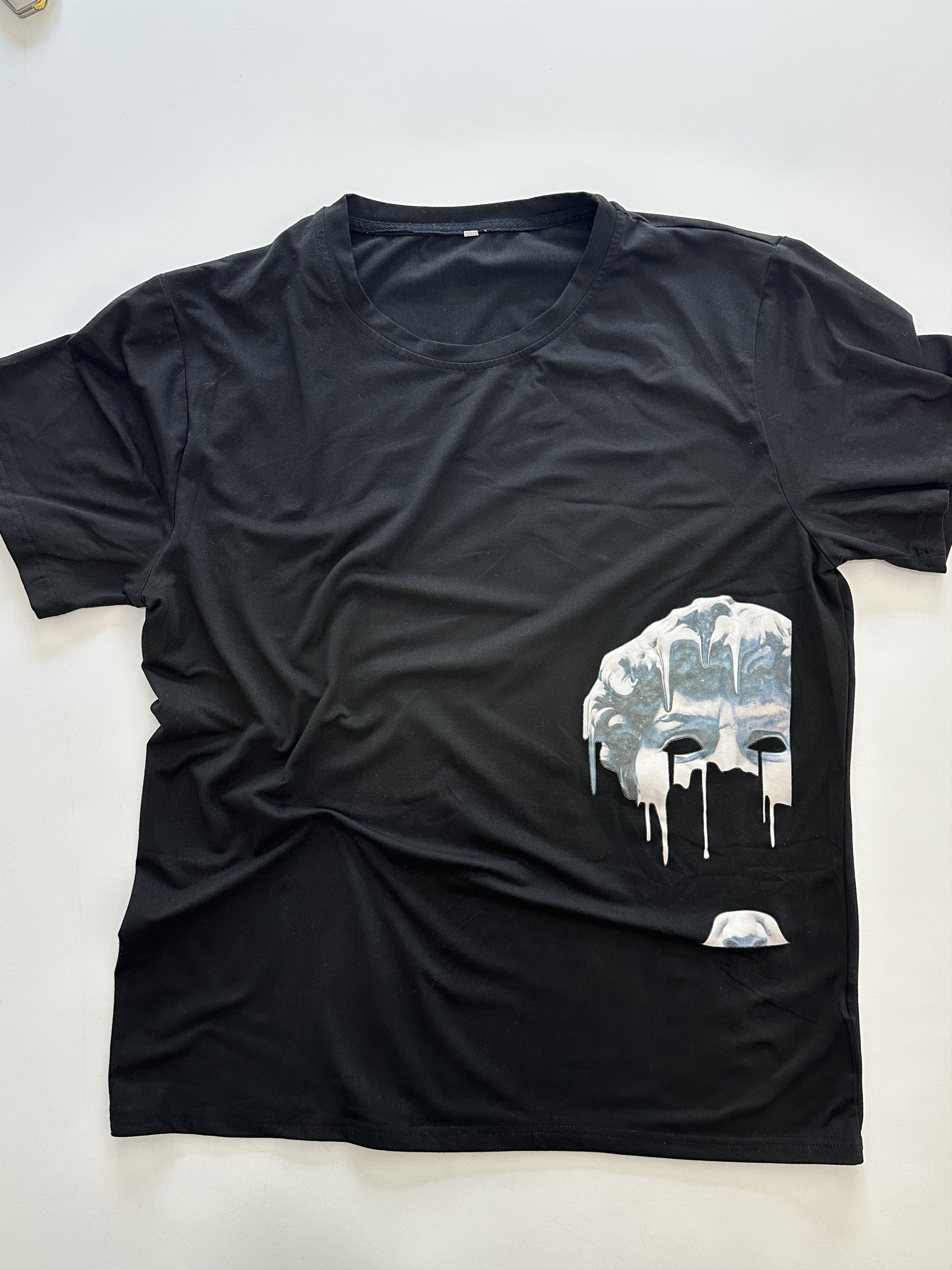 Other Julius Caesar Melting Greek God Graphic Black T-shirt Large Size US L / EU 52-54 / 3 - 1 Thumbnail
