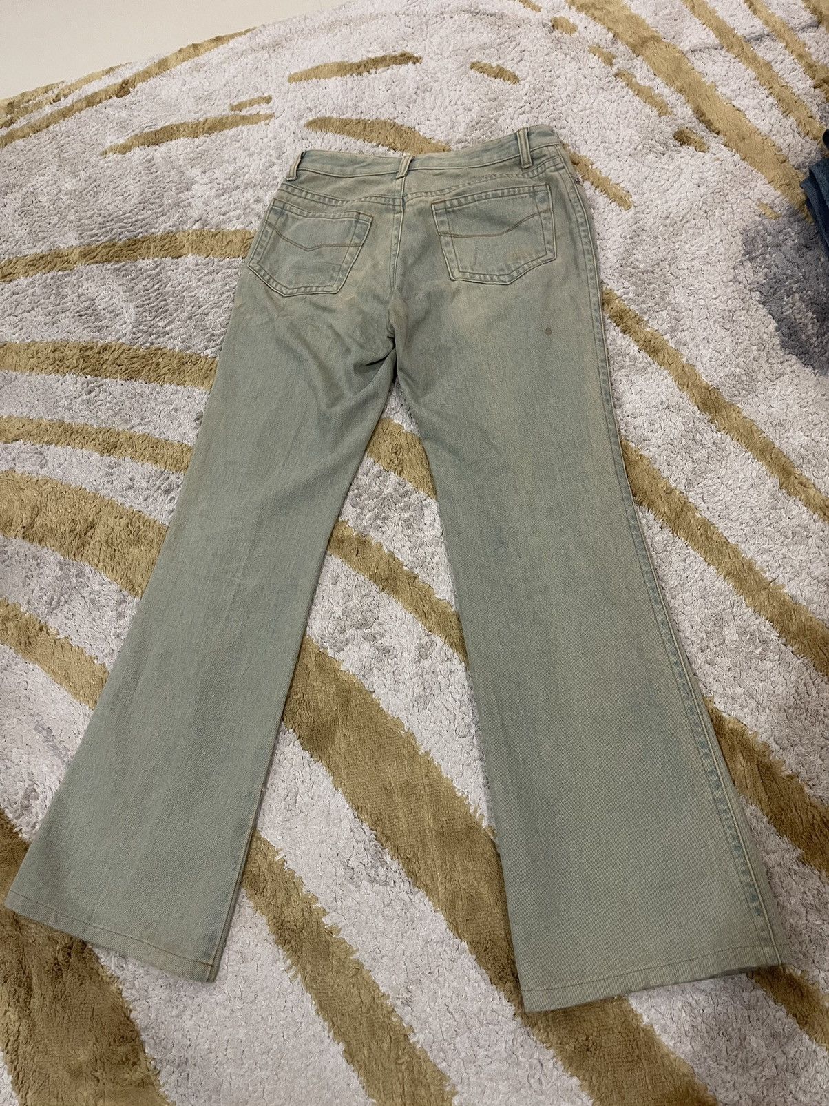If Six Was Nine Streetwear Flare Jeans Bootcut Yuki Tori Mud Rusty Size 28" / US 6 / IT 42 - 5 Thumbnail