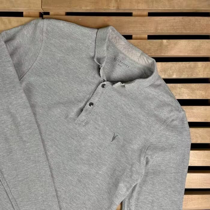 Allsaints Mens Polo Long Sleeve Allsaints Size S Small Size US S / EU 44-46 / 1 - 2 Thumbnail
