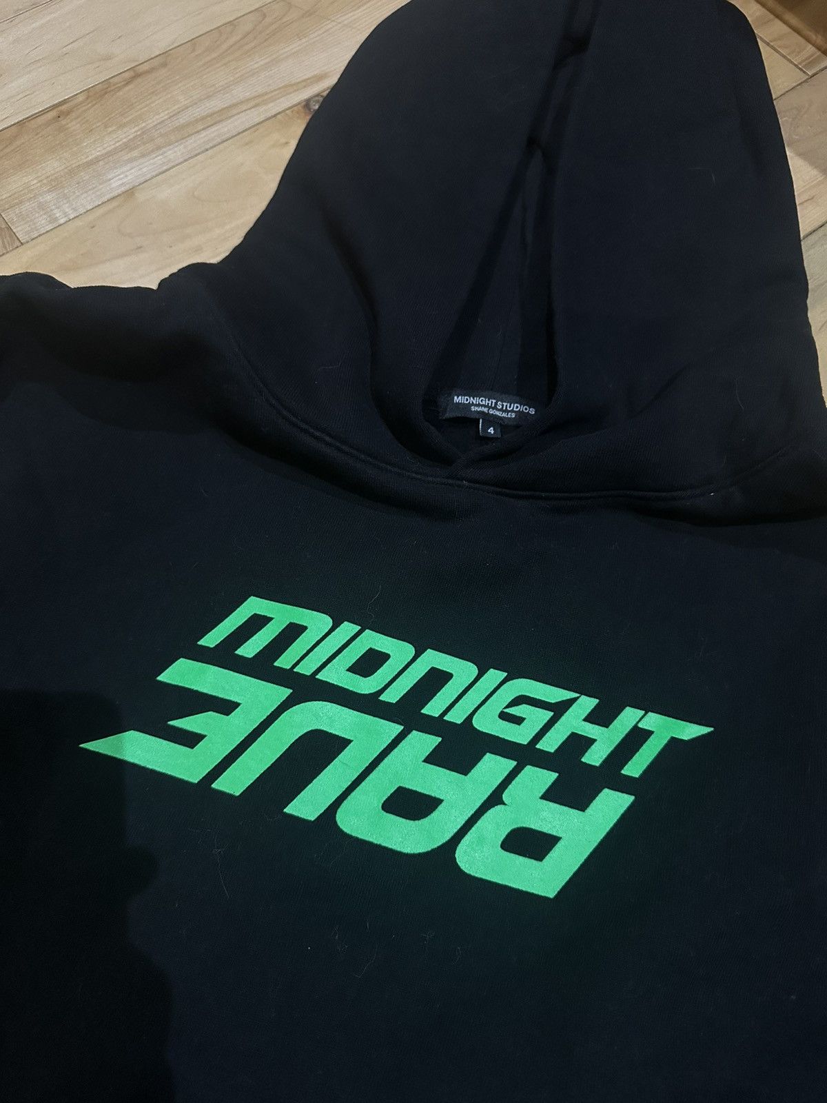 AWGE × Midnight Studios Midnight Rave x AWGE Pullover Hoodie Size US XL / EU 56 / 4 - 2 Thumbnail