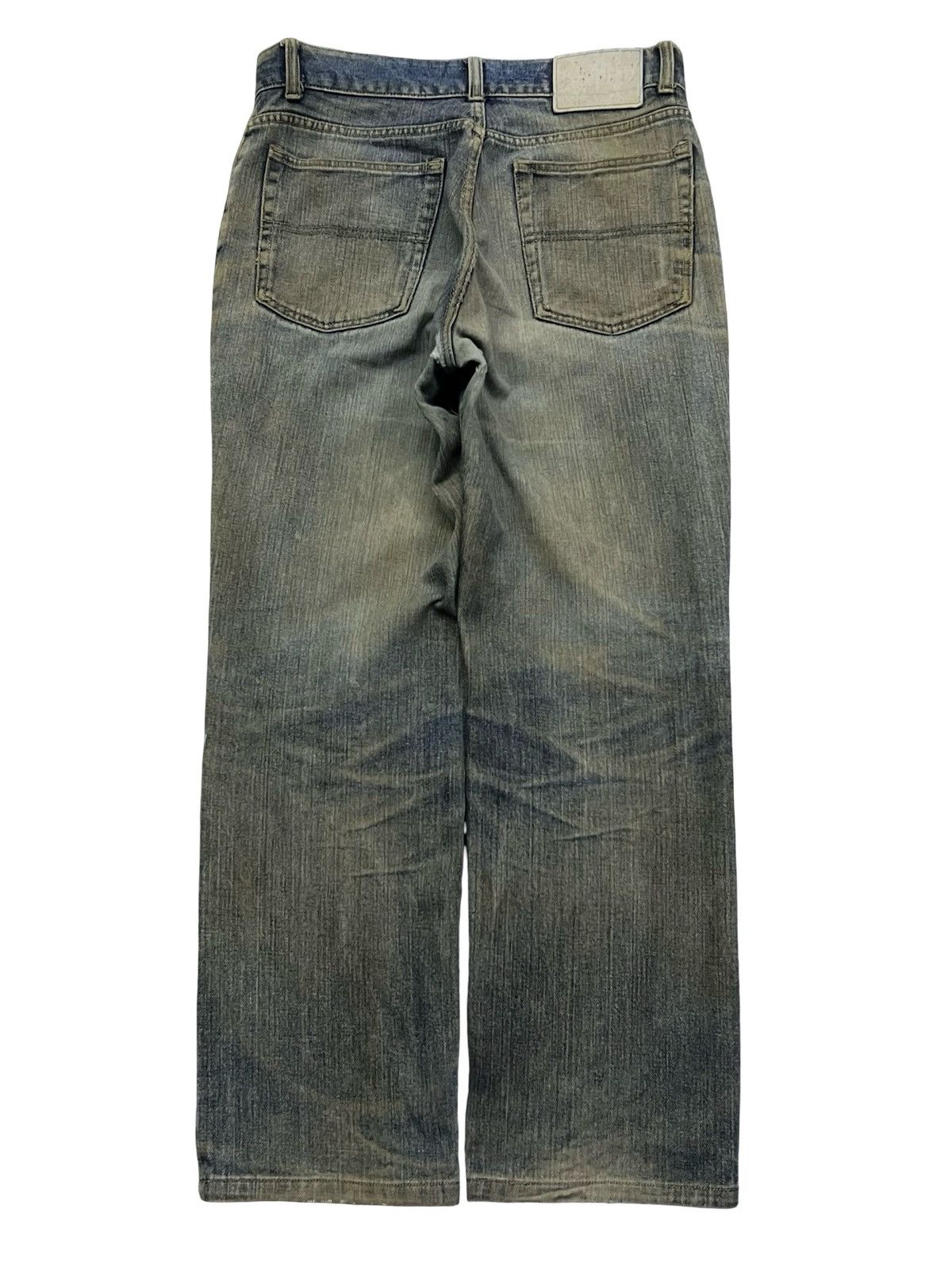 Japanese Brand Vintage Japanese Brand | Faded Mud Wash Distressed Jeans Size US 31 - 3 Thumbnail