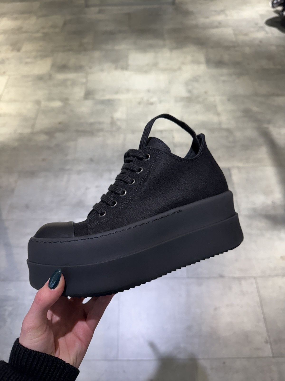 Rick Owens Drkshdw Last Size Rick Owens Drkshdw Double Bumper Low