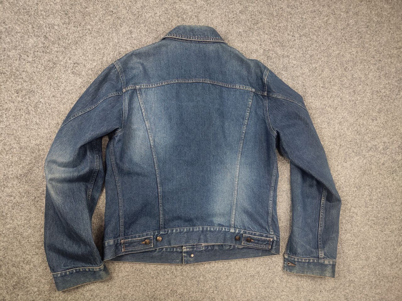 Roberto Cavalli Vintage 90's Just Cavalli Roberto Faded denim trucker Jacket Size US L / EU 52-54 / 3 - 9 Thumbnail