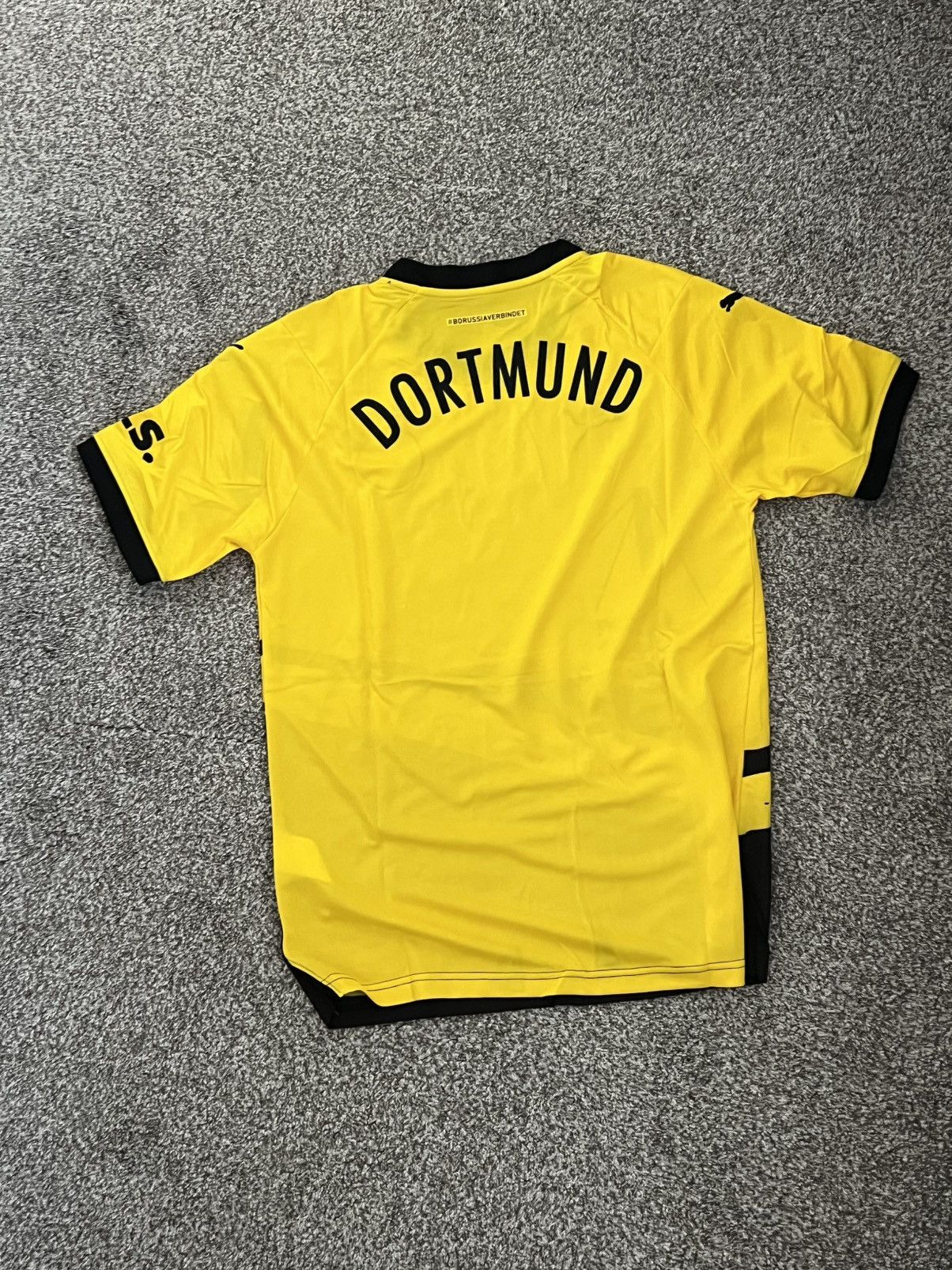 Puma Yellow Borussia Dortmund Jersey Size US L / EU 52-54 / 3 - 2 Thumbnail