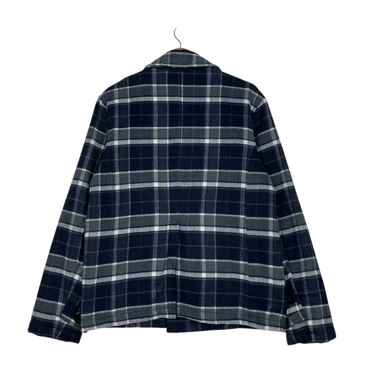 Japanese Brand Octopus Army Tartan Double Breasted Jacket Size US M / EU 48-50 / 2 - 7 Thumbnail