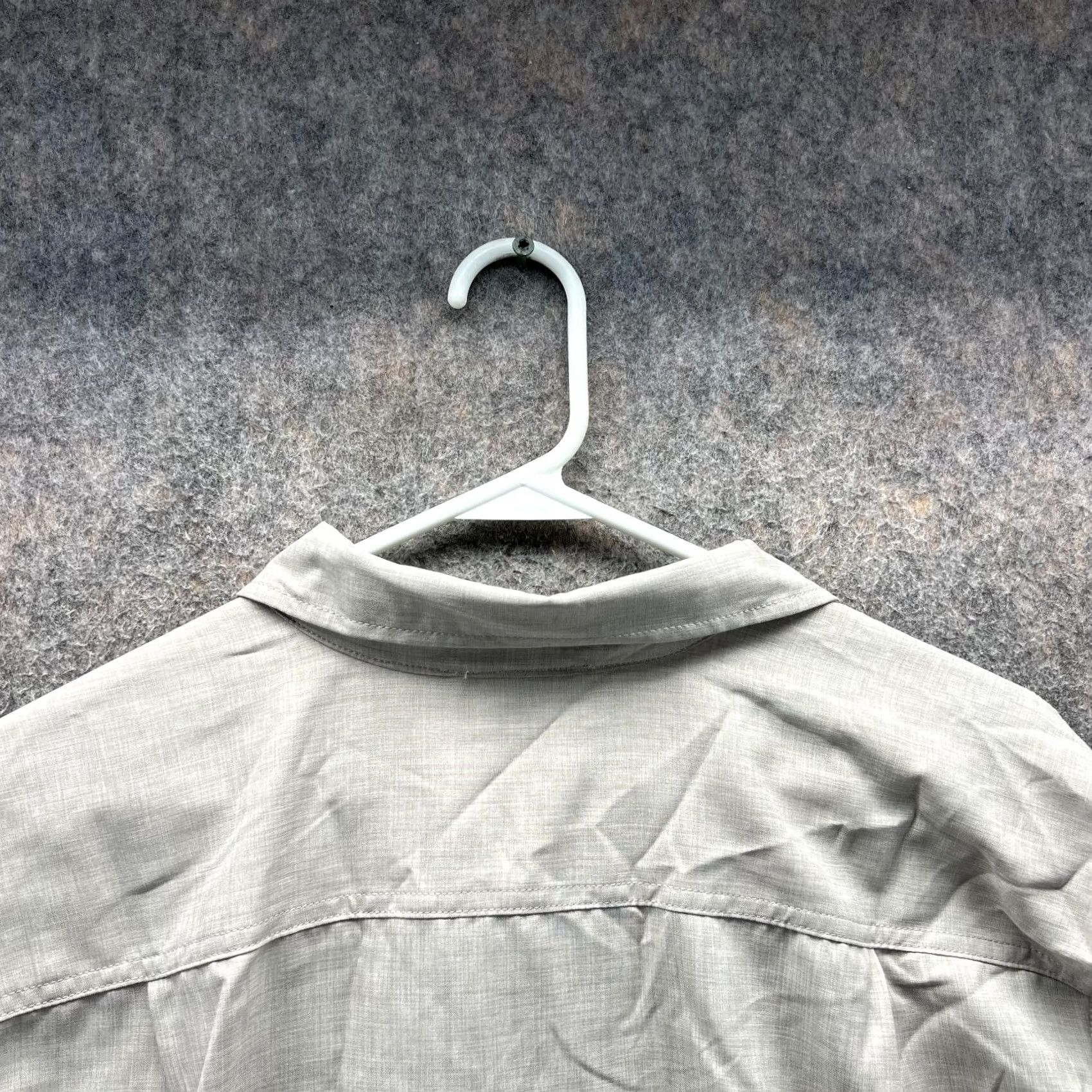 Orvis VINTAGE Orvis Shirt Mens XL Beige Button-Down Short Sleeve Casual Classic 50 in Chest Conference/Workwear Size US XL / EU 56 / 4 - 3 Thumbnail