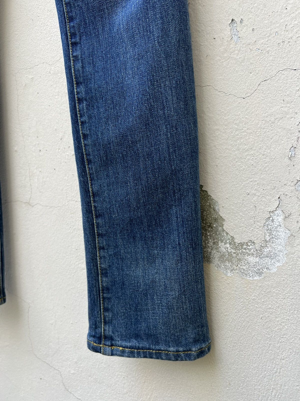 Number (N)ine Number (N)ine Japan Stretchable Denim Skinny Jeans Size US 29 - 13 Thumbnail