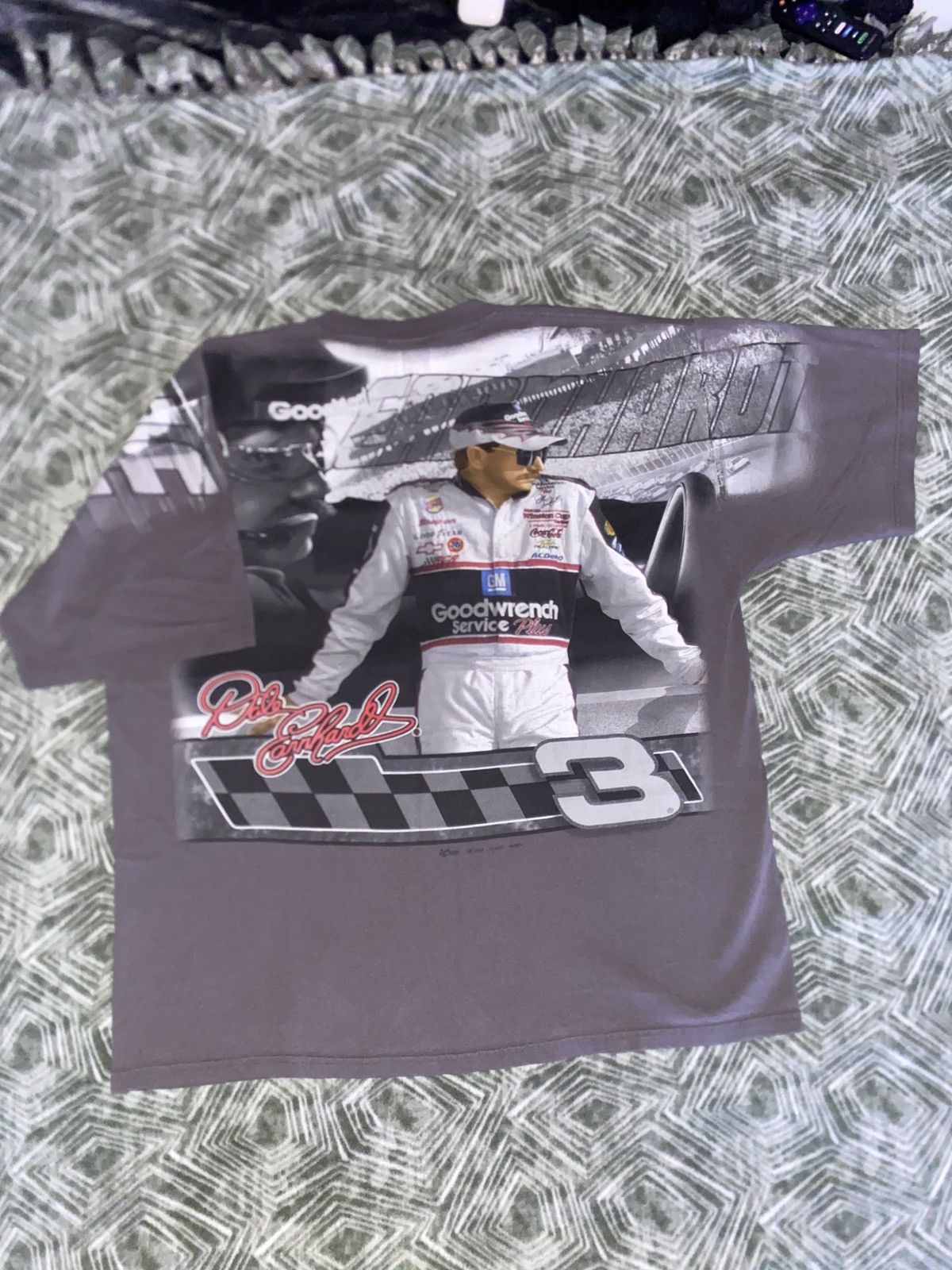 Vintage Grey Vintage NASCAR Size US XXL / EU 58 / 5 - 2 Thumbnail