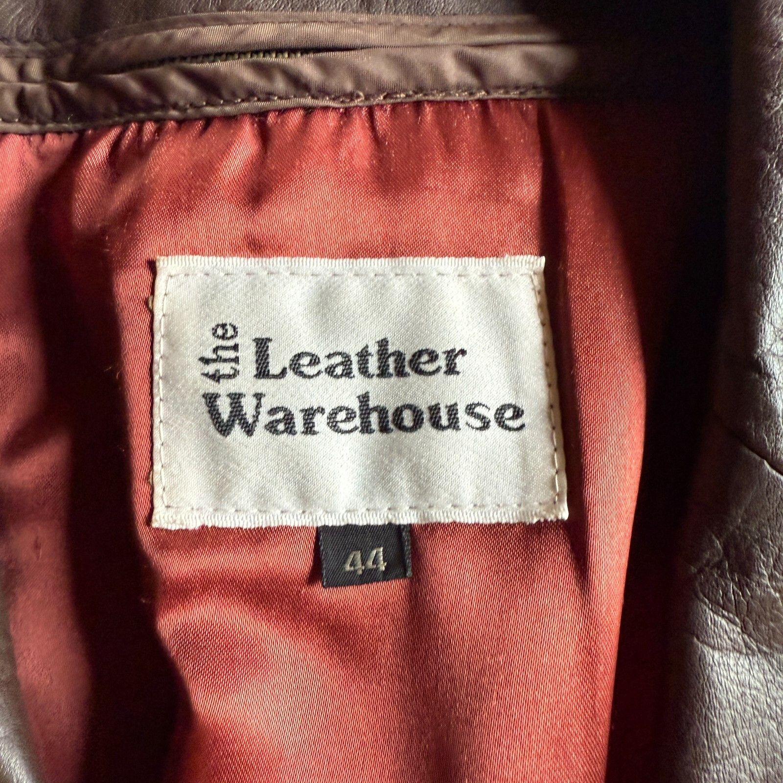 The Leather Shop Vintage Brown Leather Coat by The Leather Warehouse Size 44 Size US L / EU 52-54 / 3 - 7 Thumbnail