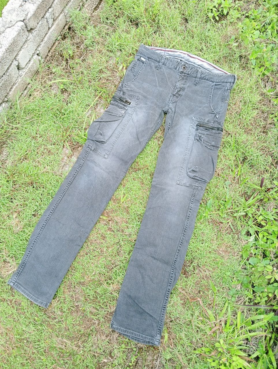 FACTOTUM JAPANESE FACTOTUM MULTIPOCKET CARGO JEANS PANTS Size US 31 - 2 Thumbnail